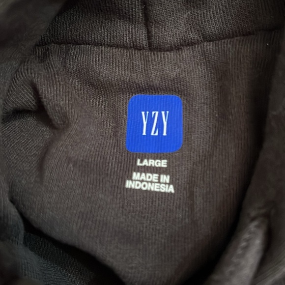 NWOT Yeezy Gap Heavyweight Hoodie - Picture 2 of 4